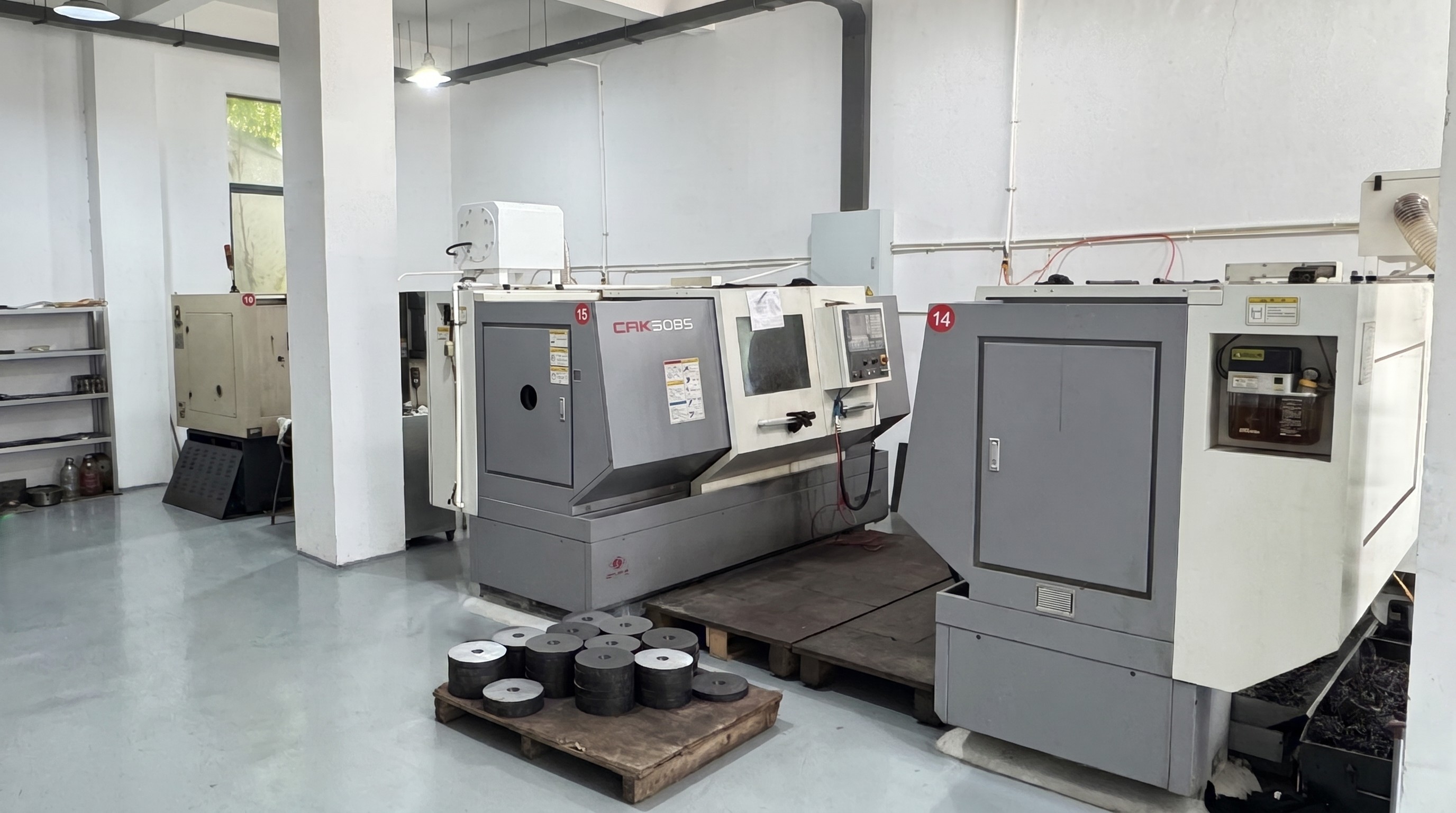 CNC lathe lineup
